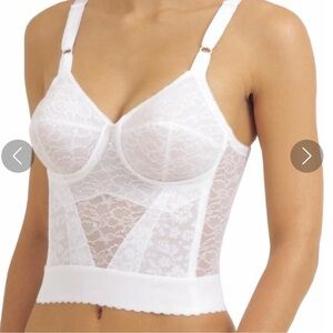 RAGO Style 2202 | Longline Wireless Expandable Cup Bra size 44D